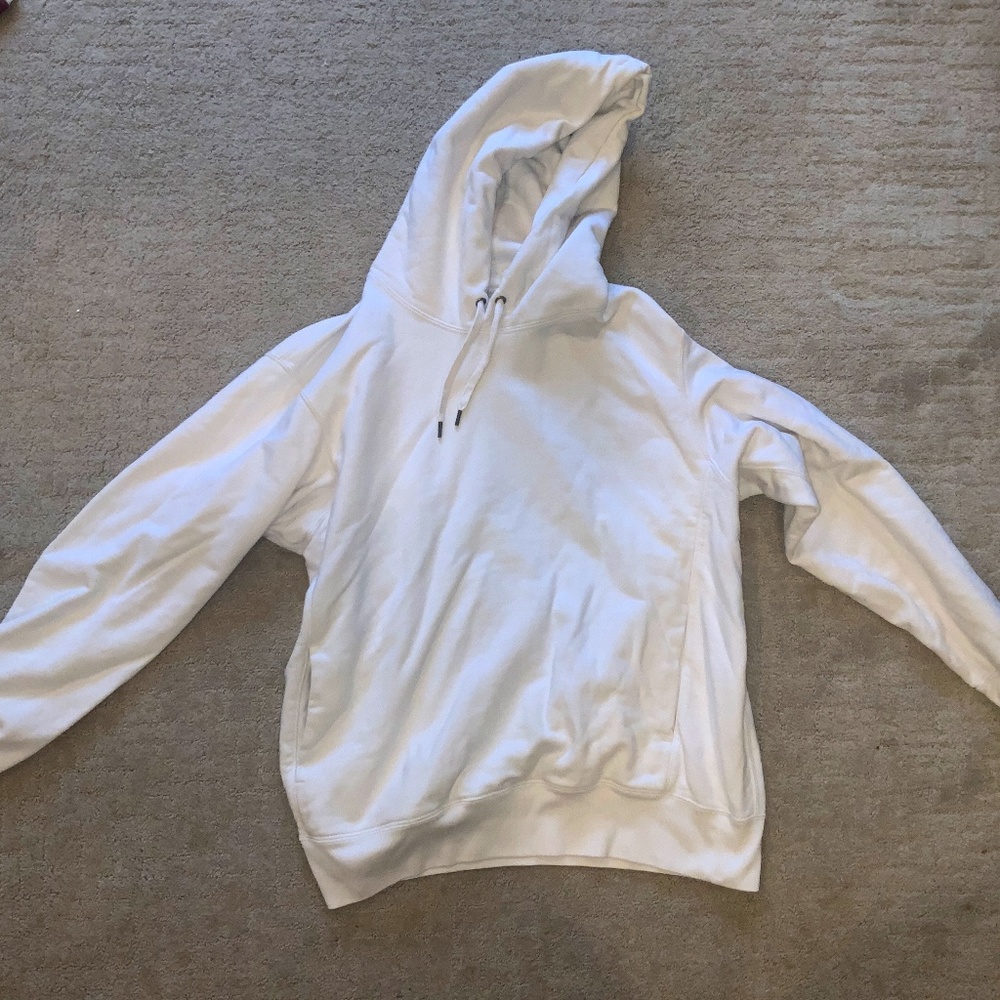 UNIQLO White Hoodie M
